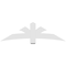 Ekena Millwork Davenport Architectural Grade PVC Gable Bracket, 72"W x 21"H x 2"D x 6"F, 7/12 Pitch GBP072X21X0206DAV00 - alternate 2